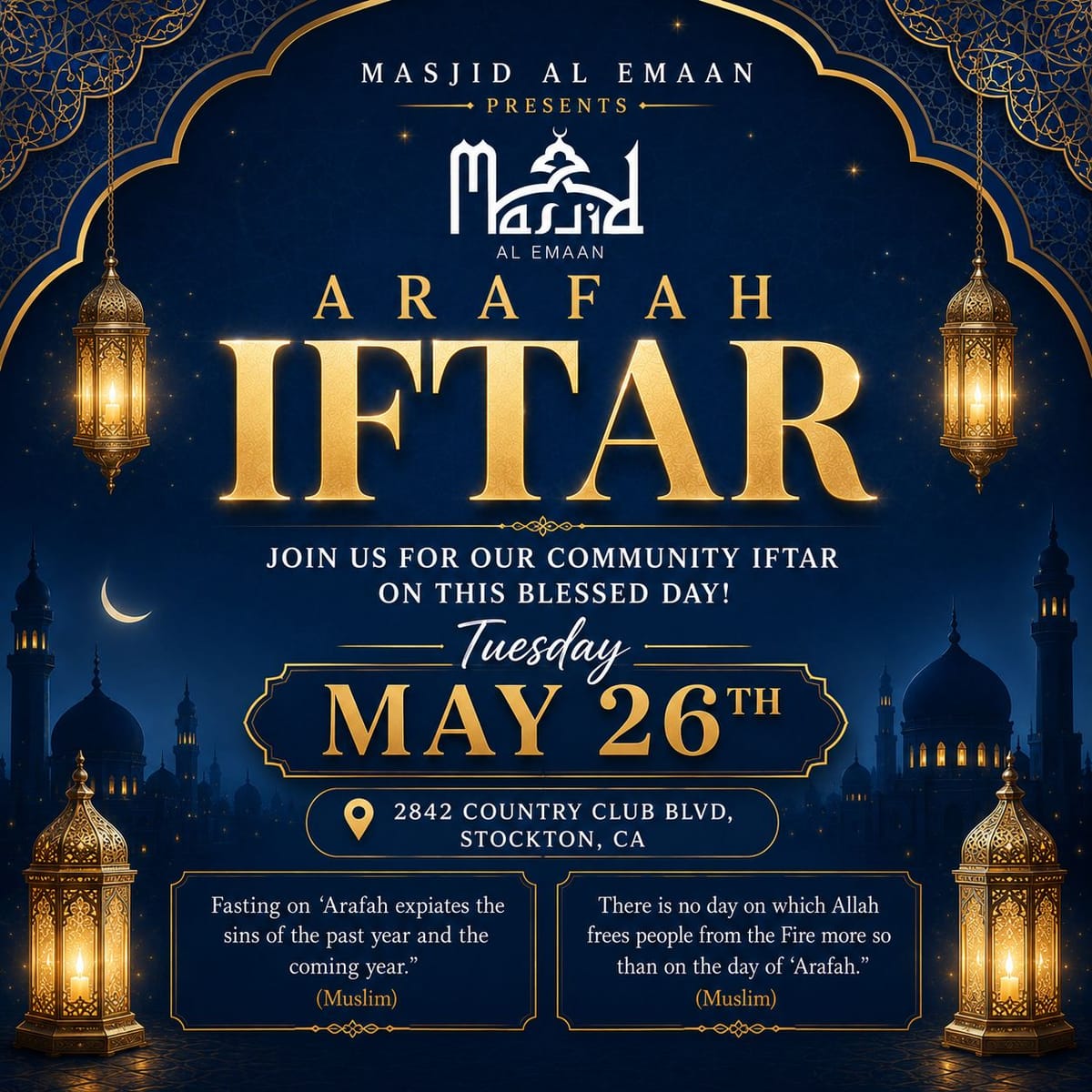 Event Flyer — May 26, 2026
