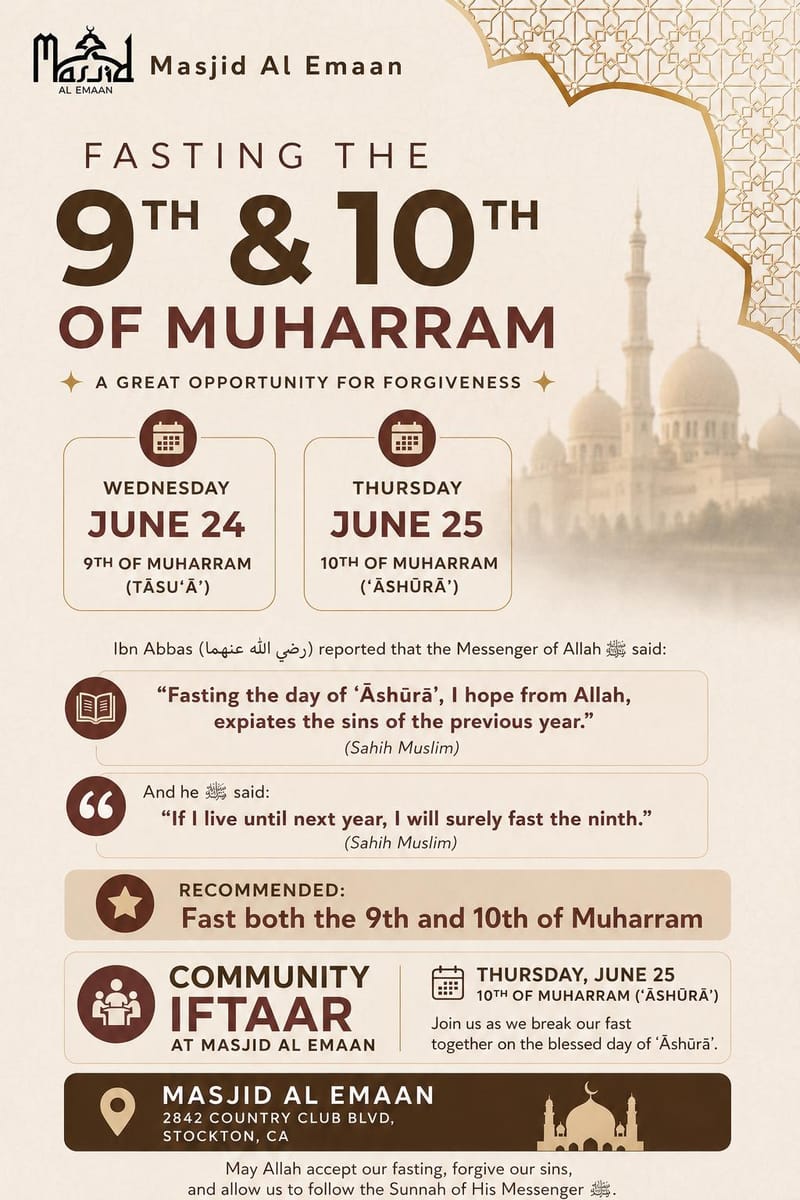 Event Flyer — June 25, 2026