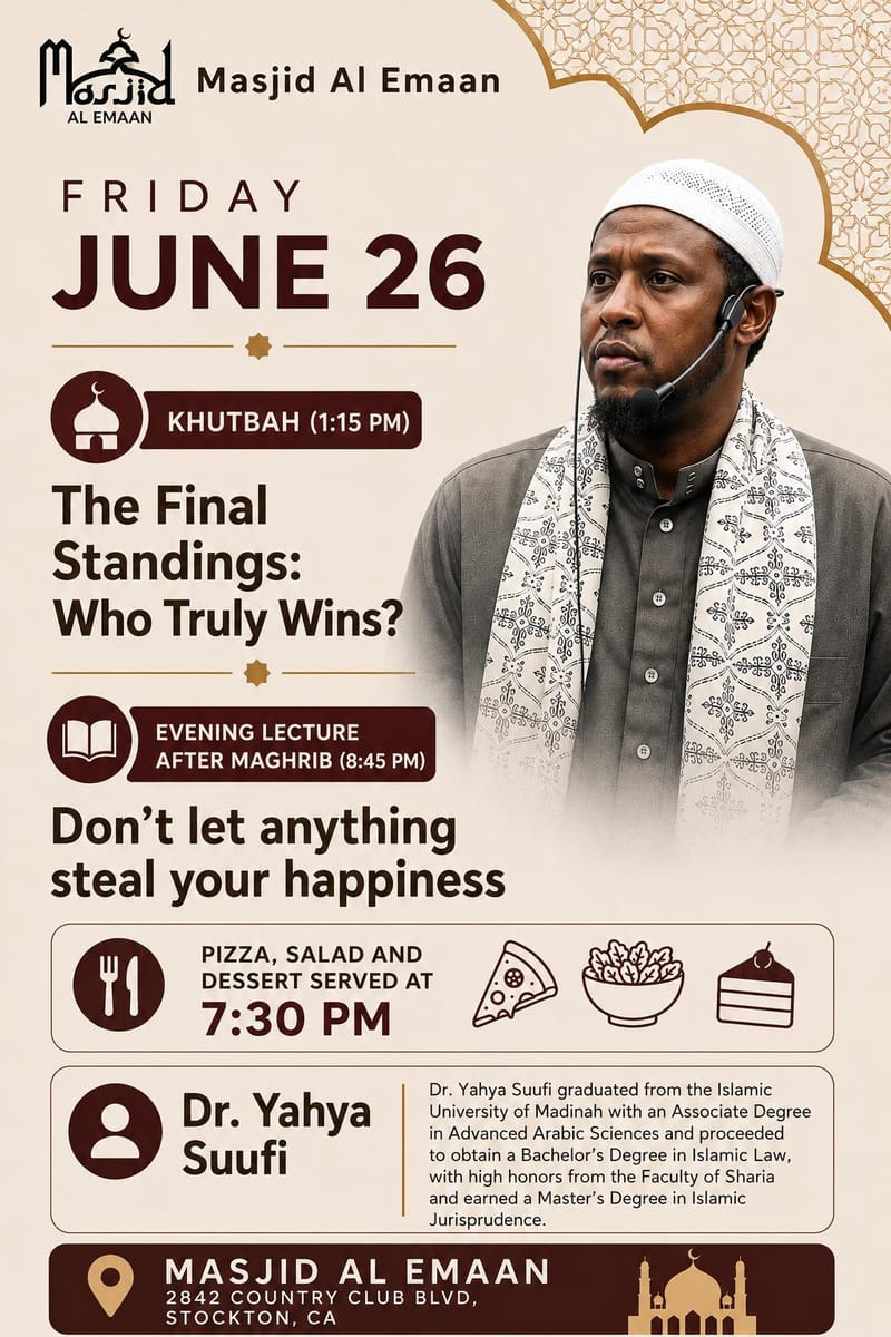 Event Flyer — June 26, 2026